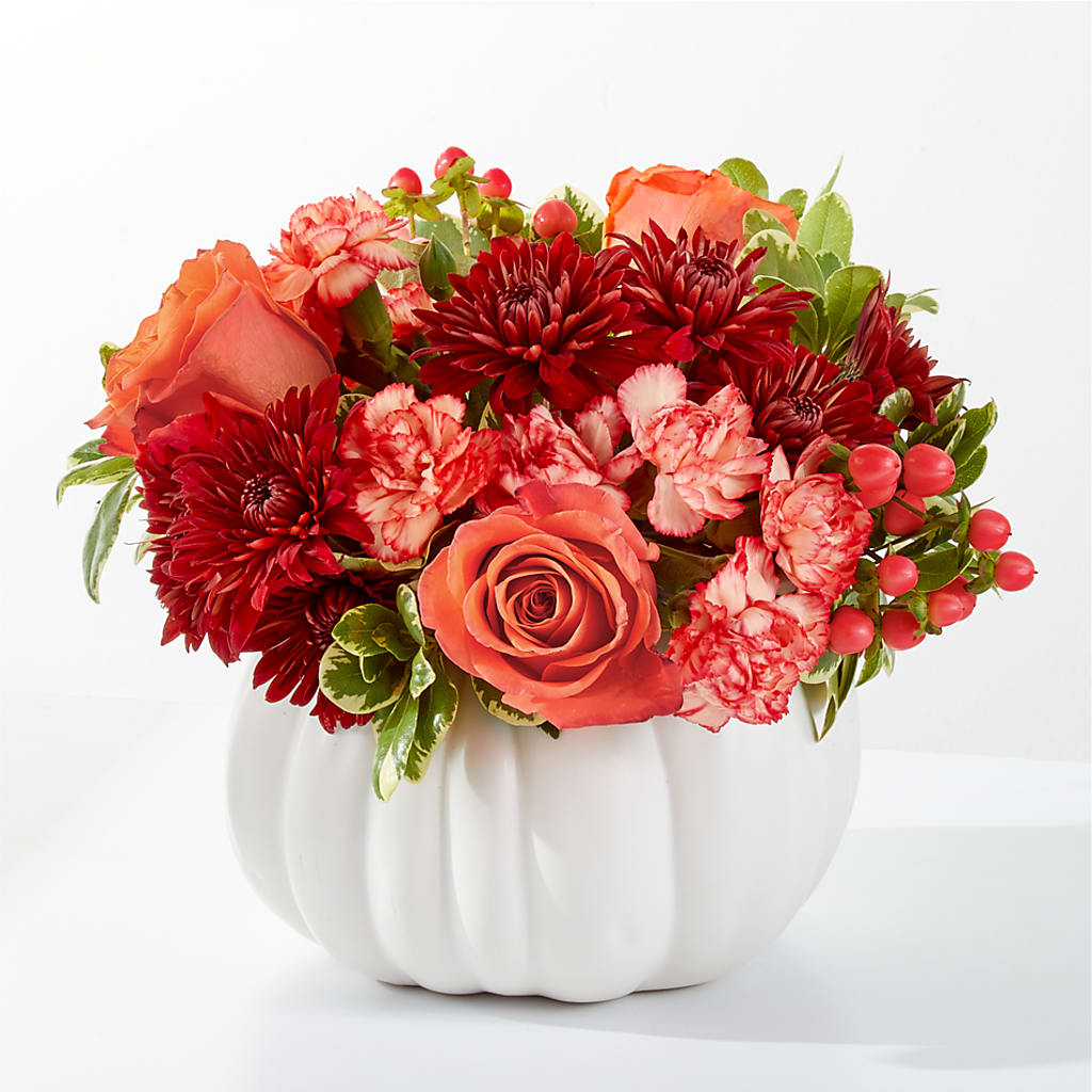 Autumn Air Pumpkin Bouquet – Flover, Wallington NJ