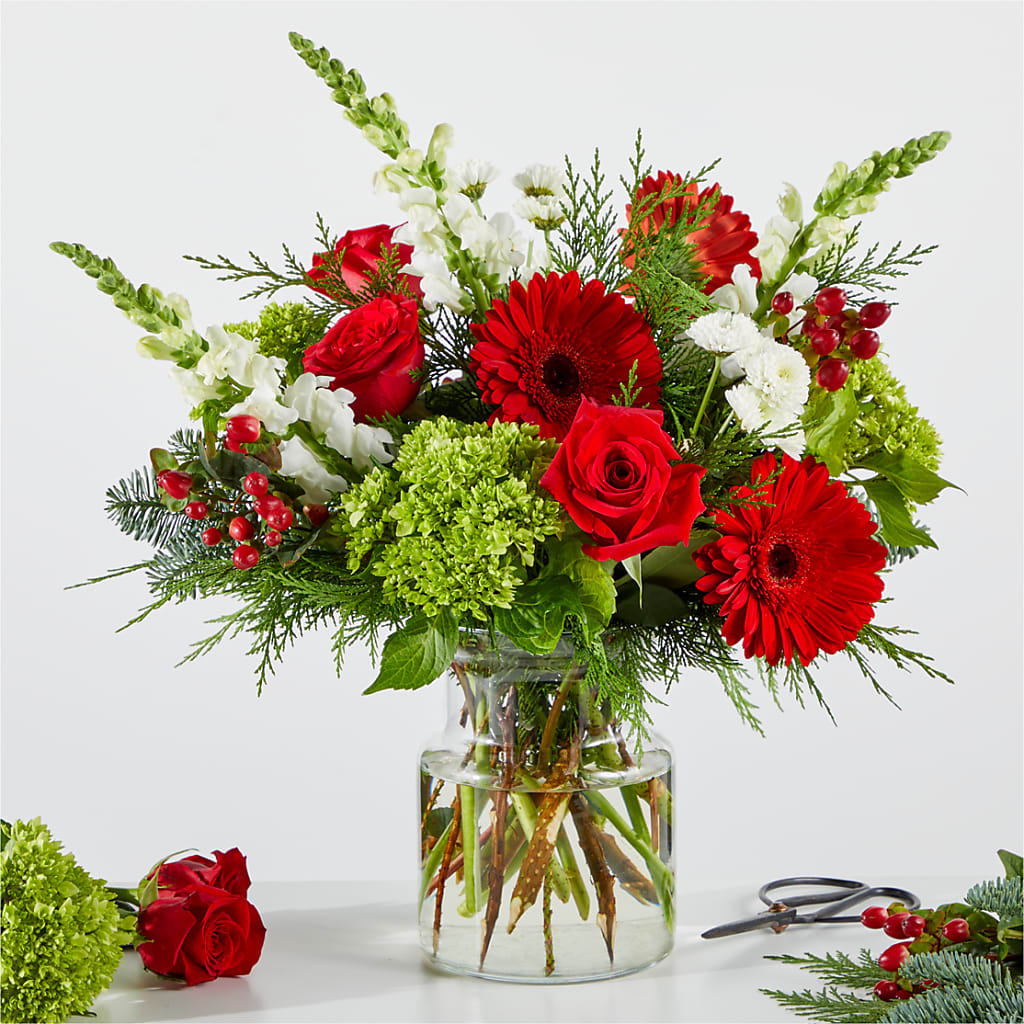 Merry Moment Bouquet – A Florist Original – Flover, Wallington NJ