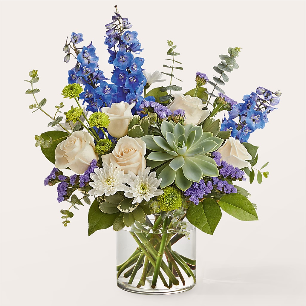 Cerulean Waves Bouquet – Flover, Wallington NJ
