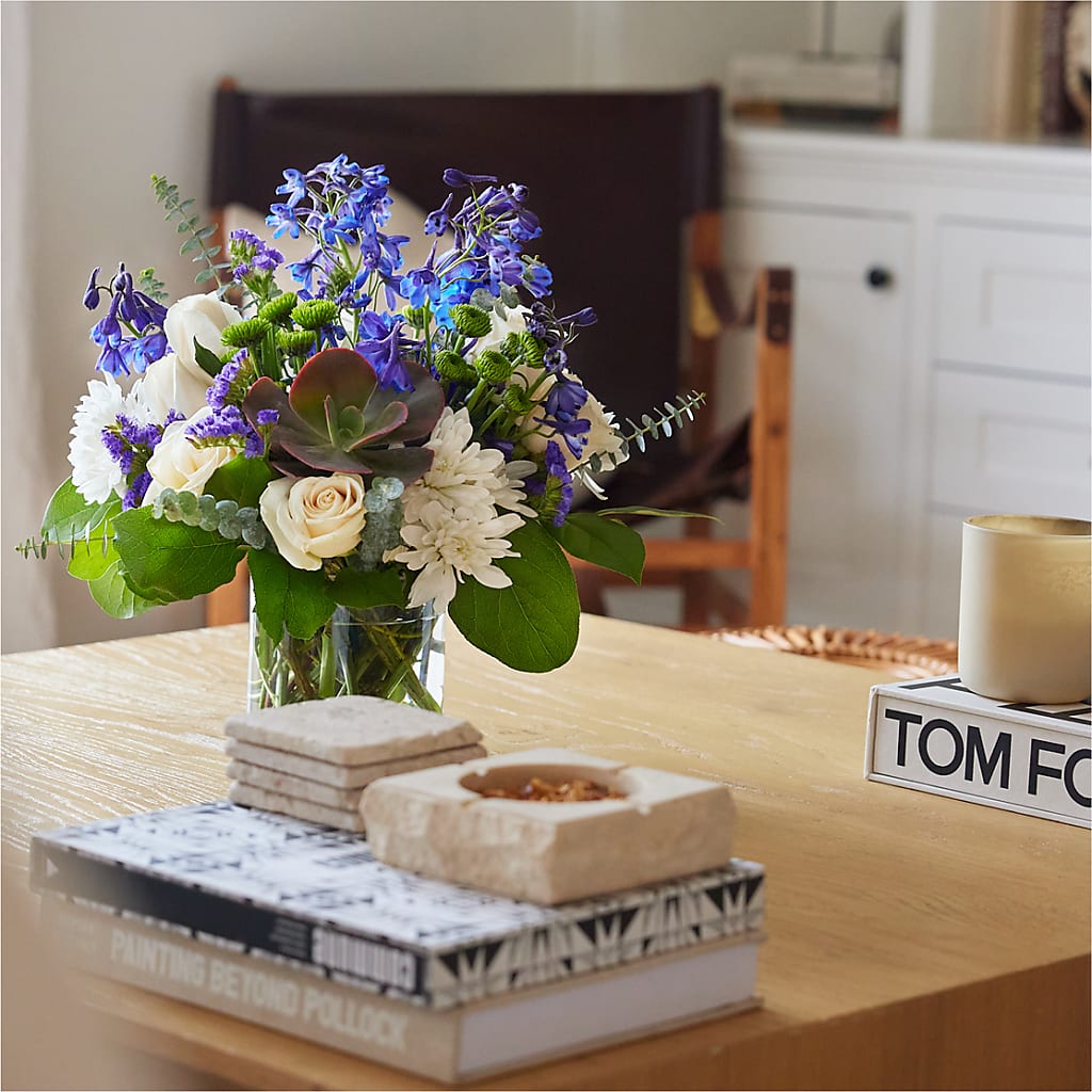 Cerulean Waves Bouquet – Flover, Wallington NJ