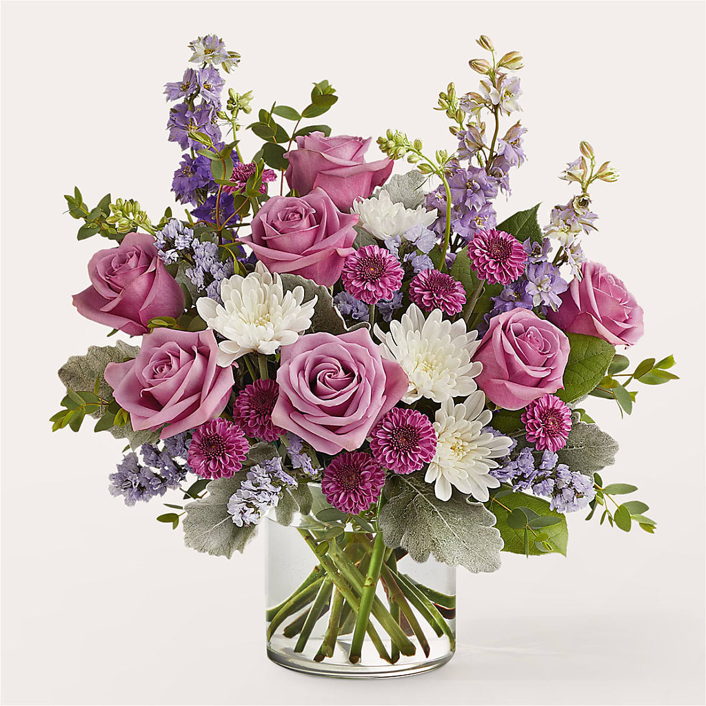 Violet Frost Bouquet – Flover, Wallington NJ