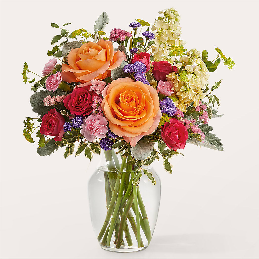 Tangerine Tango Bouquet – Flover, Wallington NJ