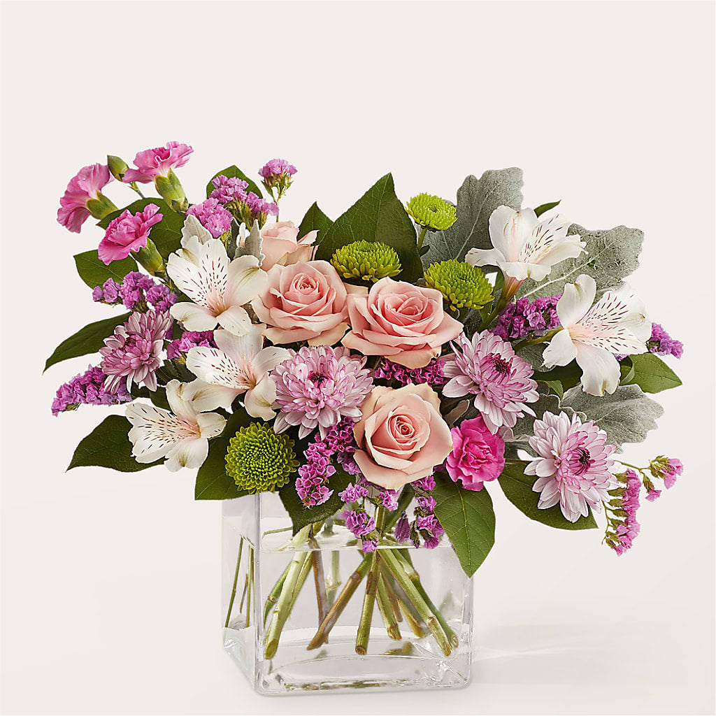 Pink Suede Bouquet – Flover, Wallington NJ