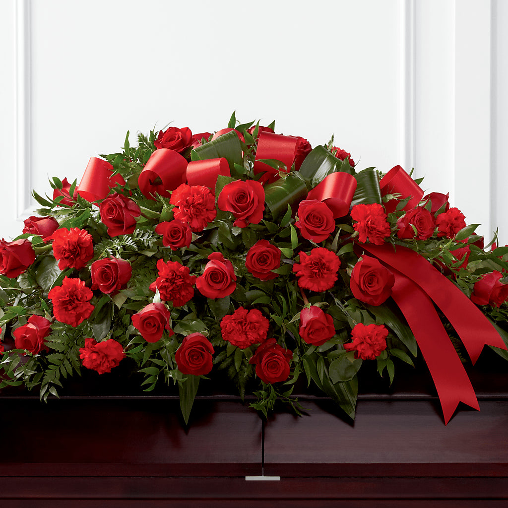 Tribute of Life Casket Spray – Flover, Wallington NJ