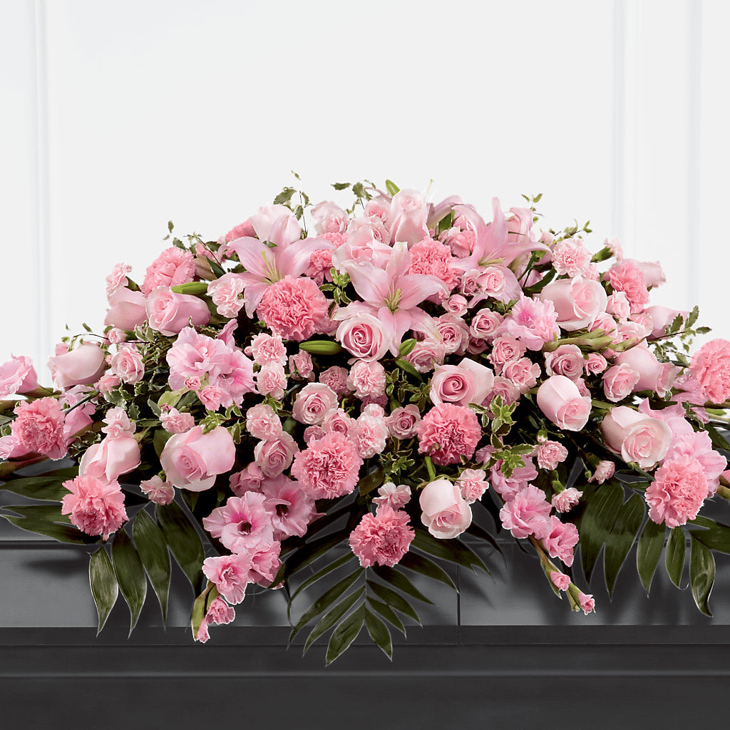 Garden of Comfort Casket Spray (Standard) – Flover, Wallington NJ