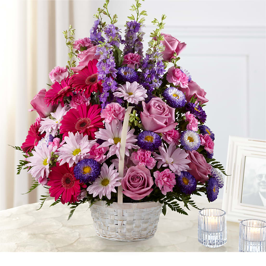 Pastel Peace Basket – Flover, Wallington NJ