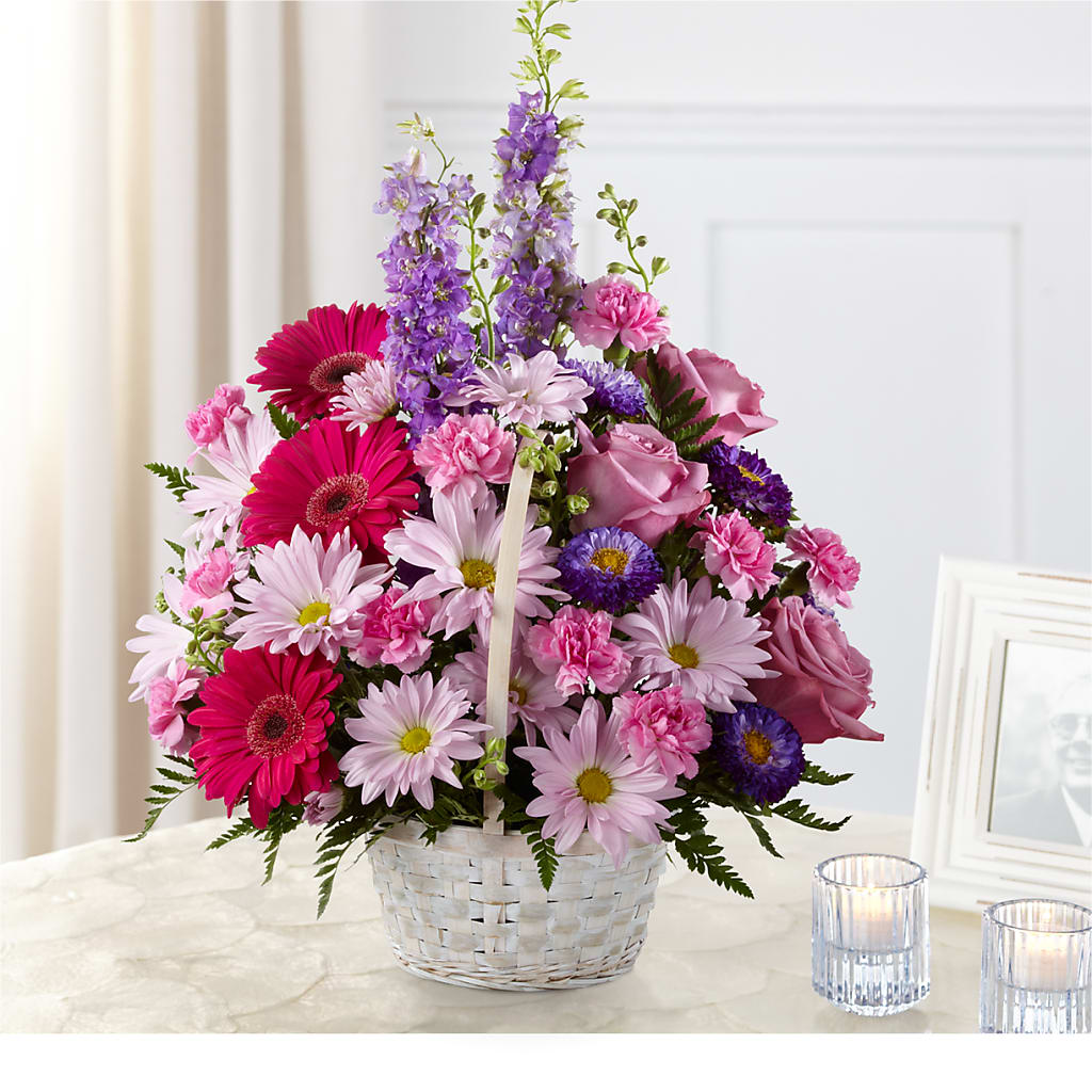Pastel Peace Basket – Flover, Wallington NJ