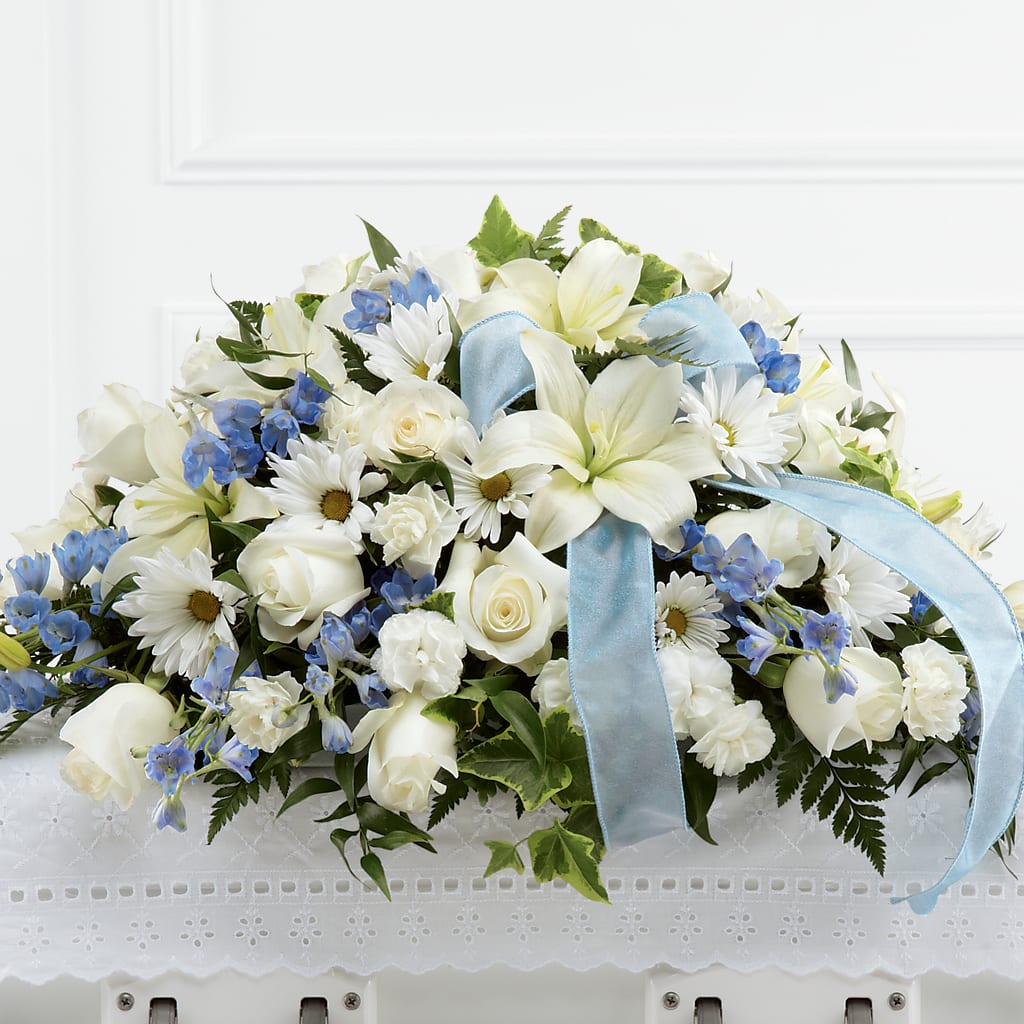 Tender Treasure Casket Spray – Flover, Wallington NJ