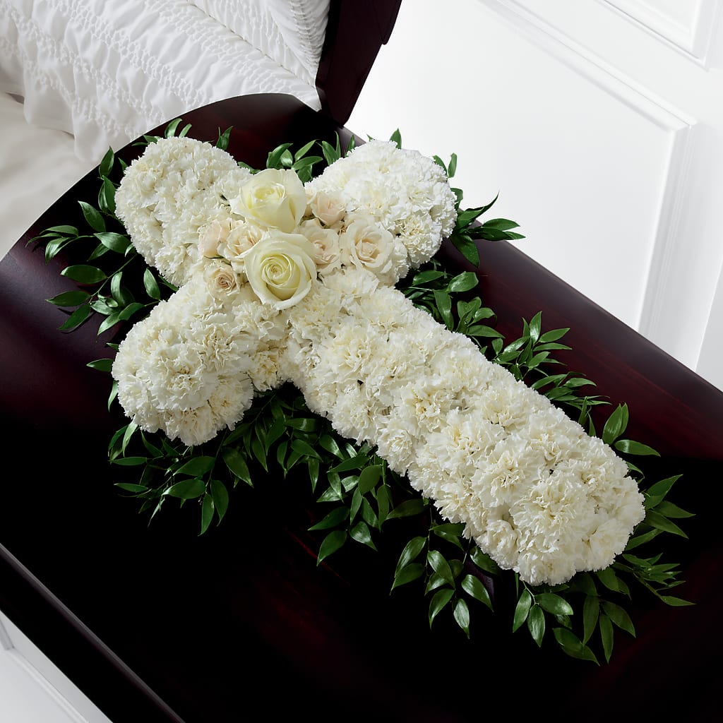 Peaceful Memories Casket Spray (Standard) – Flover, Wallington NJ