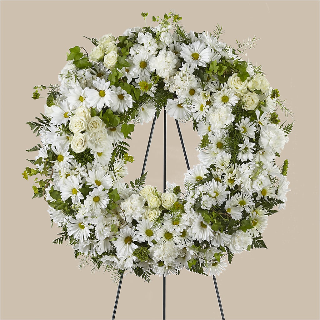 Faithful Wishes Wreath – Flover, Wallington NJ