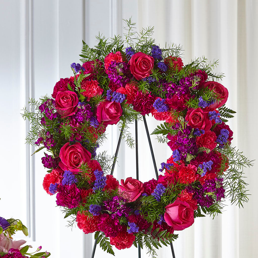Calming Colors Wreath – Flover, Wallington NJ