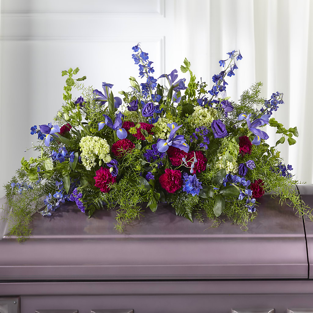 Always Treasured Casket Spray – Flover, Wallington NJ