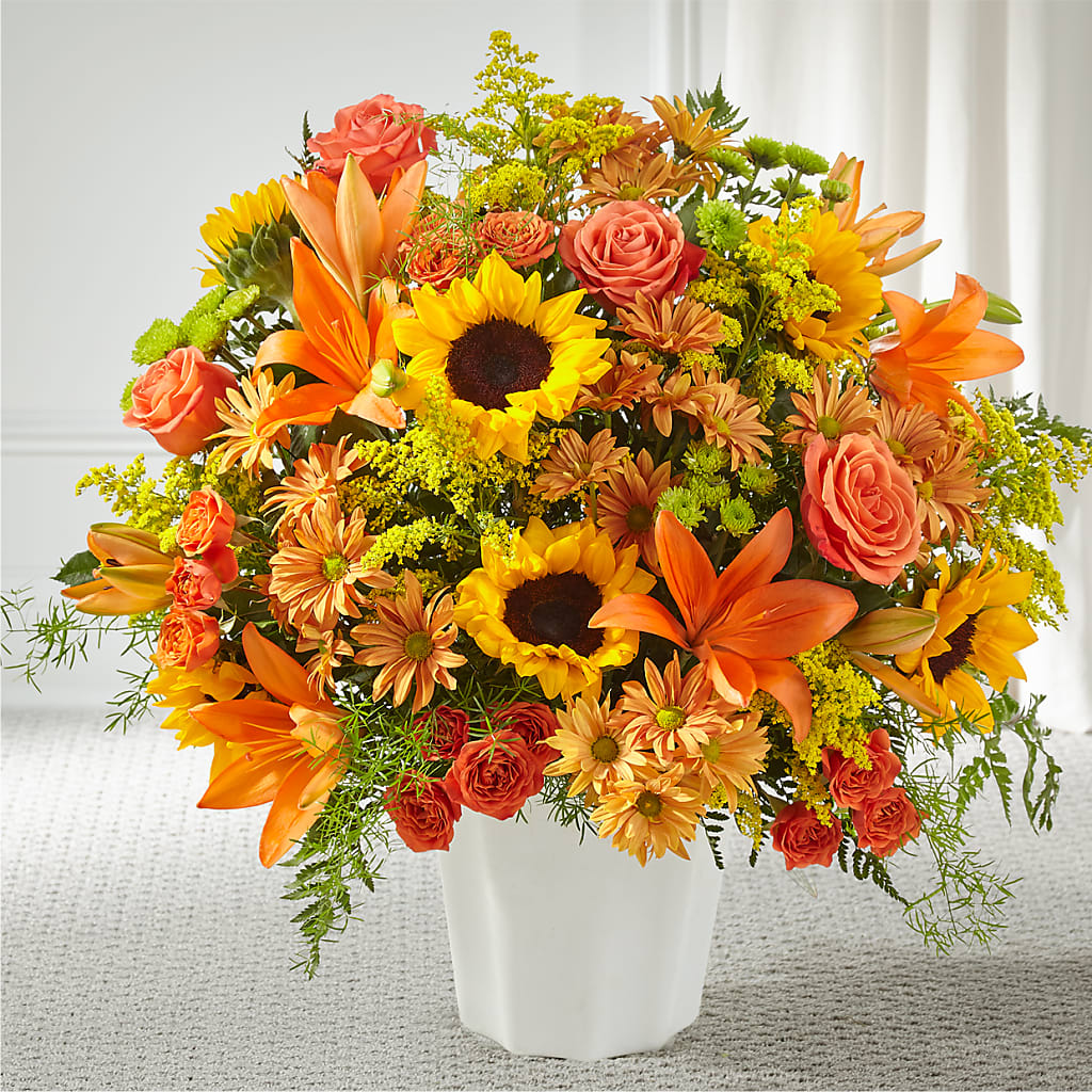 Harvest Thoughts Floor Basket – Flover, Wallington NJ