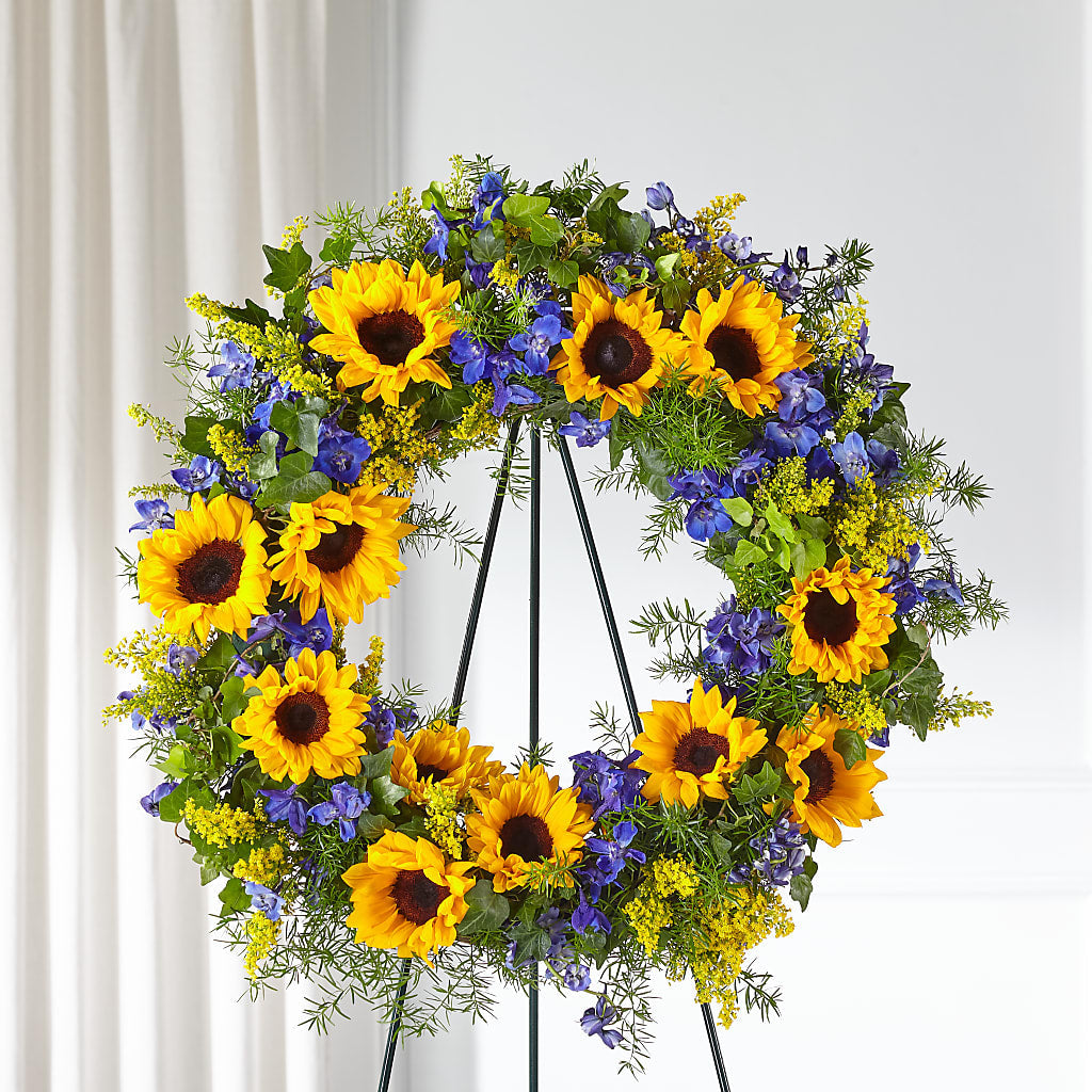 Bright Rays Wreath – Flover, Wallington NJ
