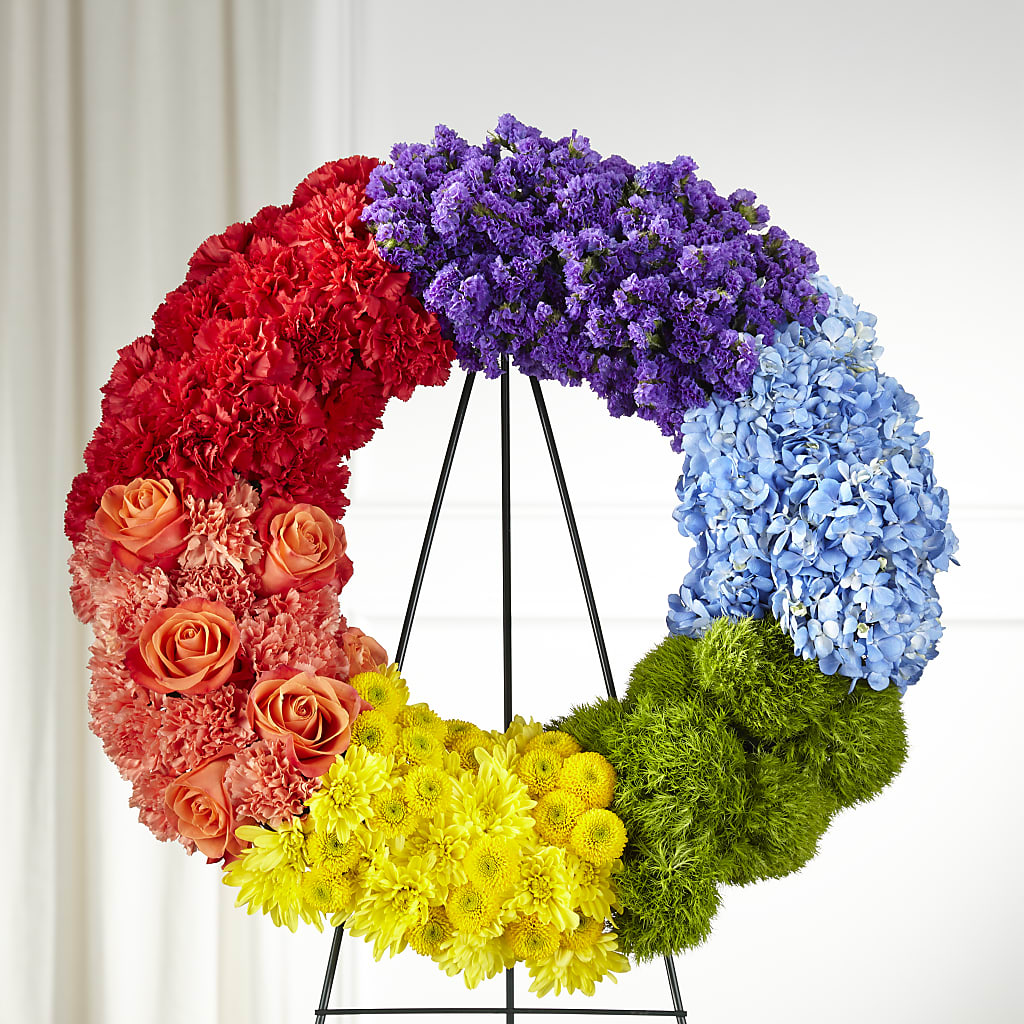 Circle of Love Wreath – Flover, Wallington NJ