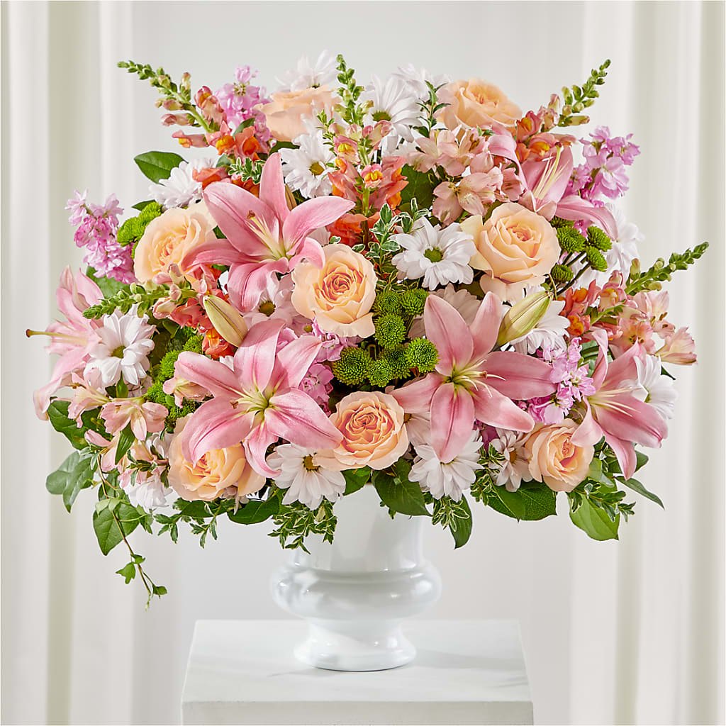 Heartfelt Gesture Urn Arrangement – Flover, Wallington NJ
