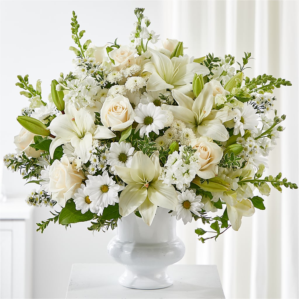 Uplifting Urn Arrangement – Flover, Wallington NJ