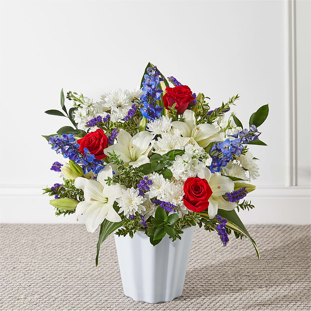 Consoled Floor Basket – Flover, Wallington NJ
