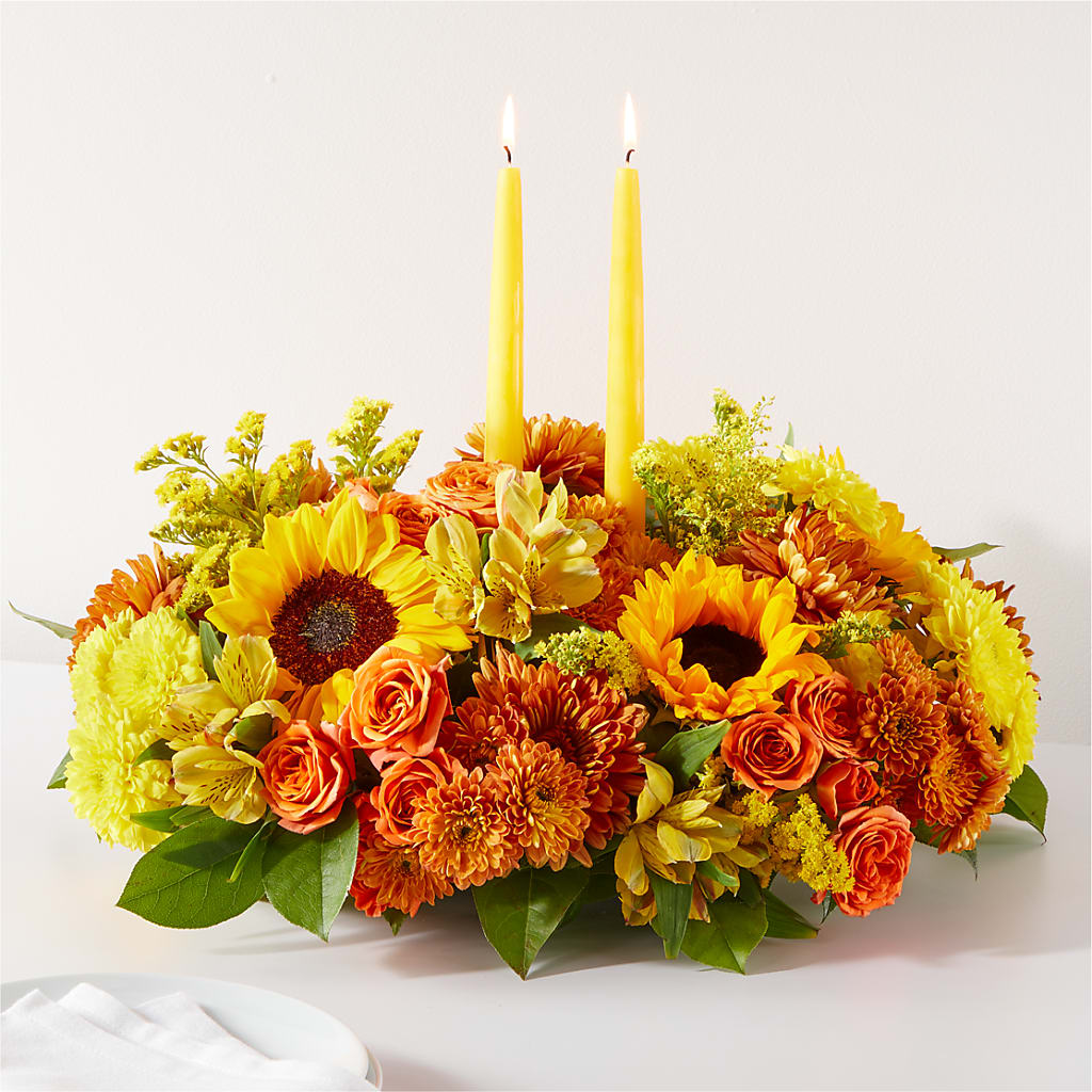 Autumn Harmony Centerpiece – Flover, Wallington NJ