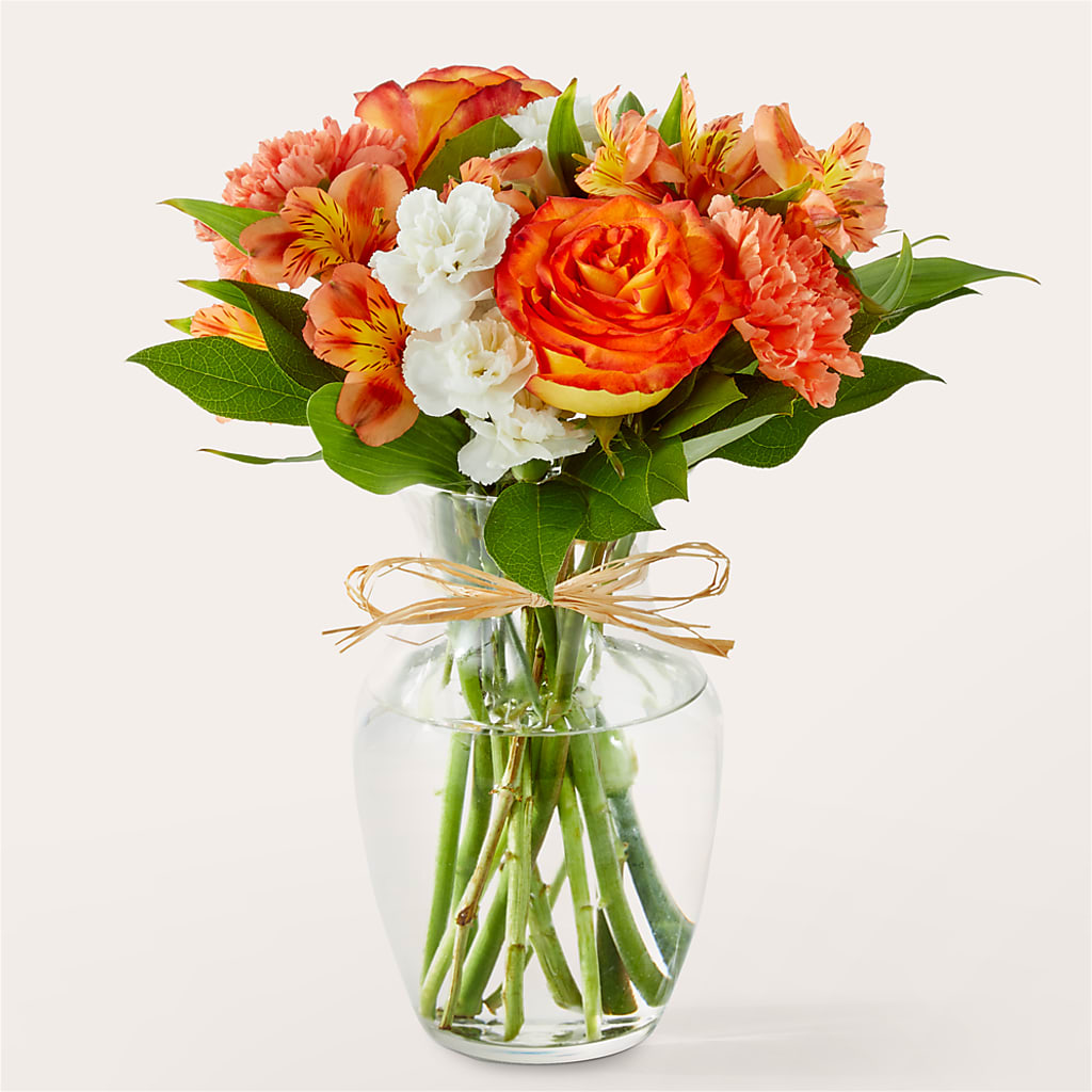 Apricot Glow Bouquet – Flover, Wallington NJ