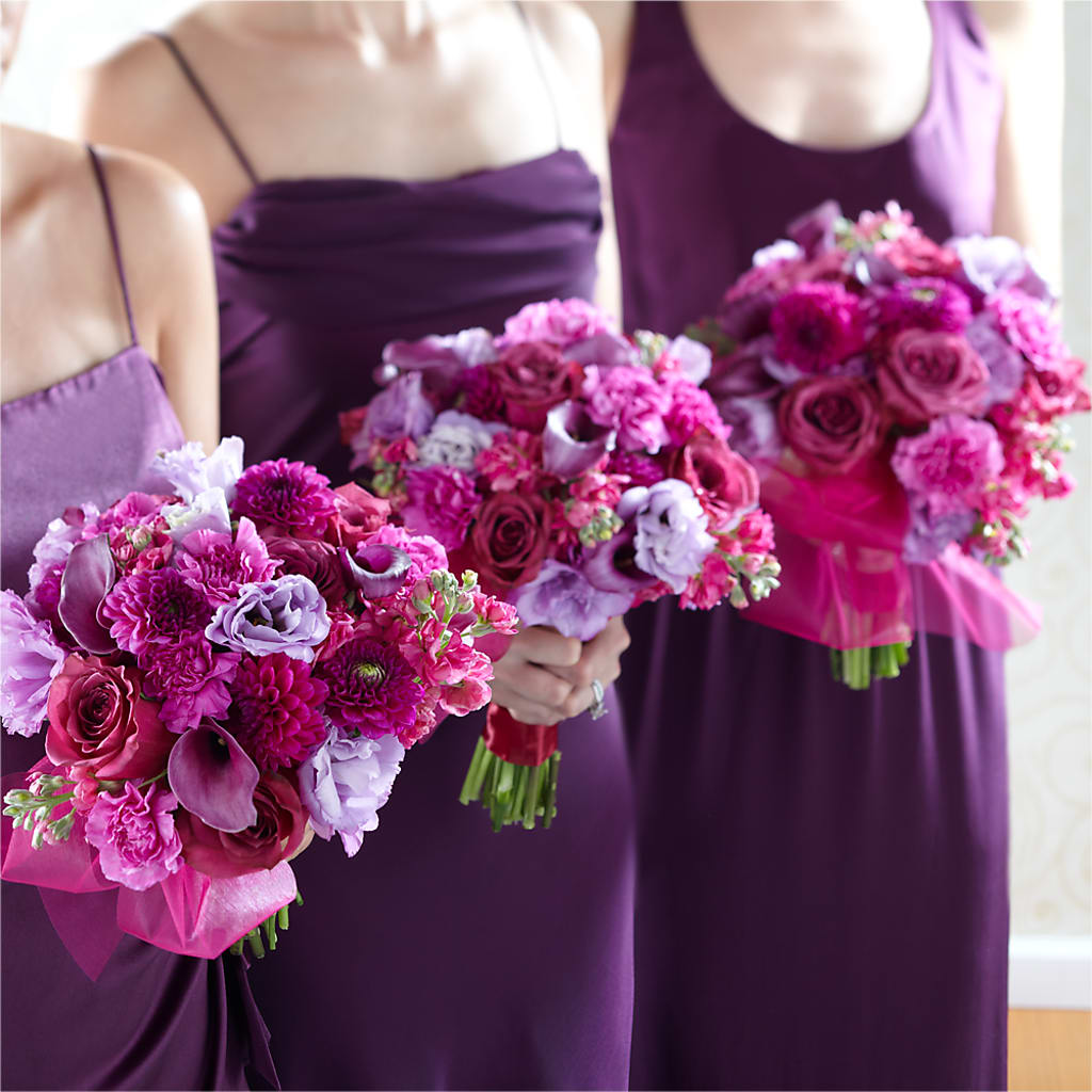Bridesmaid's Garden Bouquet – Flover, Wallington NJ