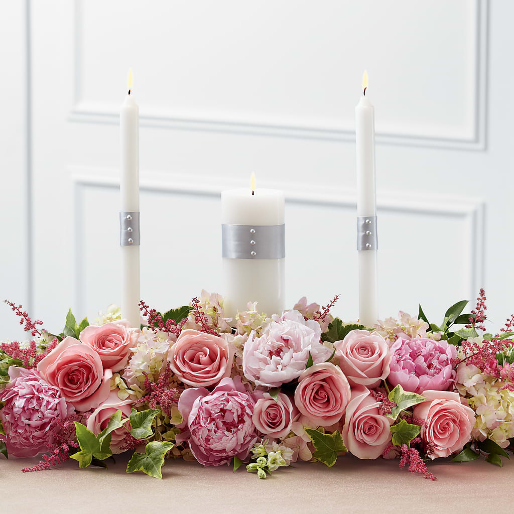 Worldwide Romance Unity Candle Arrangement – Flover, Wallington NJ