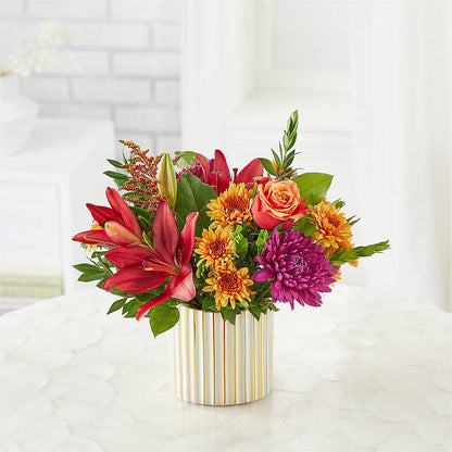 Burgundy Landscape Bouquet –  Flover, Wallington NJ