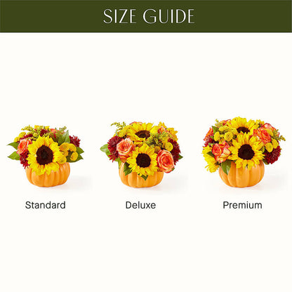 Golden Gourd Pumpkin Bouquet –  Flover, Wallington NJ