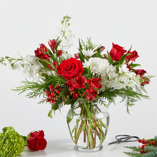 Merry Moment Bouquet – A Florist Original –  Flover, Wallington NJ