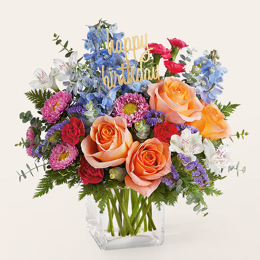 Birthday Bash Bouquet –  Flover, Wallington NJ