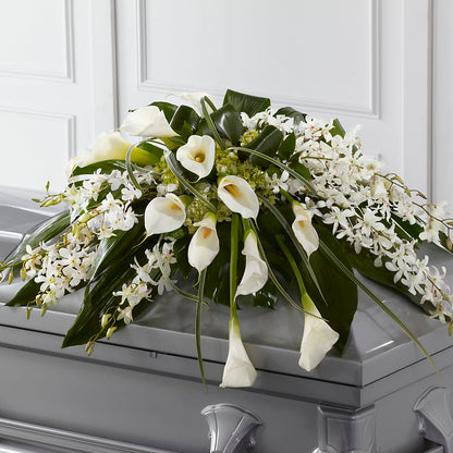 Angel Wings Casket Spray –  Flover, Wallington NJ