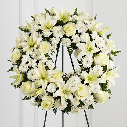 Treasured Tribute Wreath –  Flover, Wallington NJ