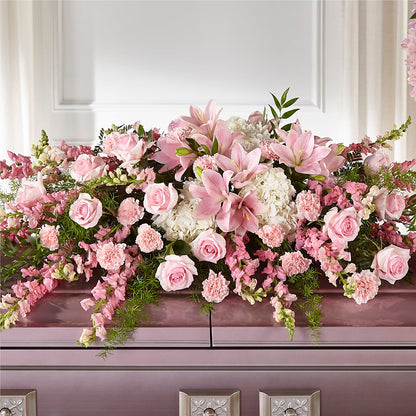 Life & Remembrance Casket Spray –  Flover, Wallington NJ