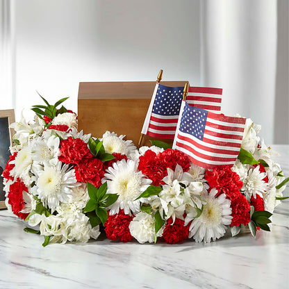 Spirit of Patriotism Cremation Adornment –  Flover, Wallington NJ