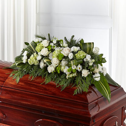 Hopeful Gesture Casket Spray –  Flover, Wallington NJ