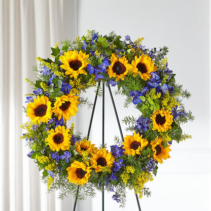 Bright Rays Wreath –  Flover, Wallington NJ
