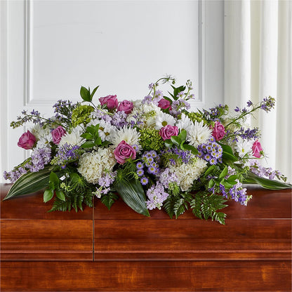 Meadows of Serenity Casket Spray –  Flover, Wallington NJ