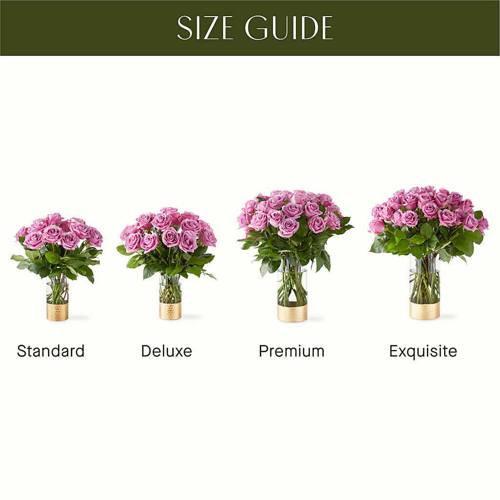 Secret Admirer Lavender Rose Bouquet –  Flover, Wallington NJ