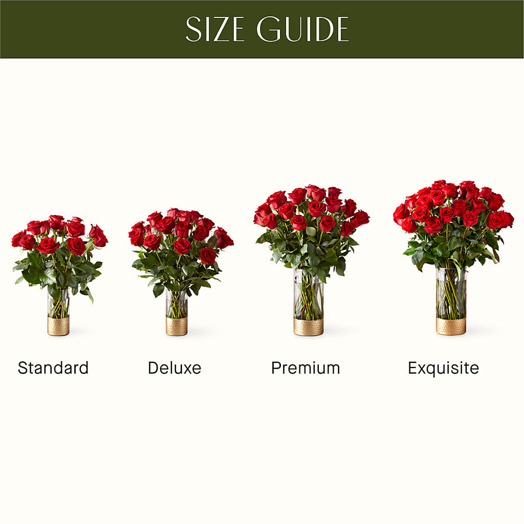 Classic Love Red Rose Bouquet –  Flover, Wallington NJ