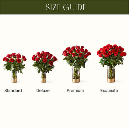 Classic Love Red Rose Bouquet –  Flover, Wallington NJ