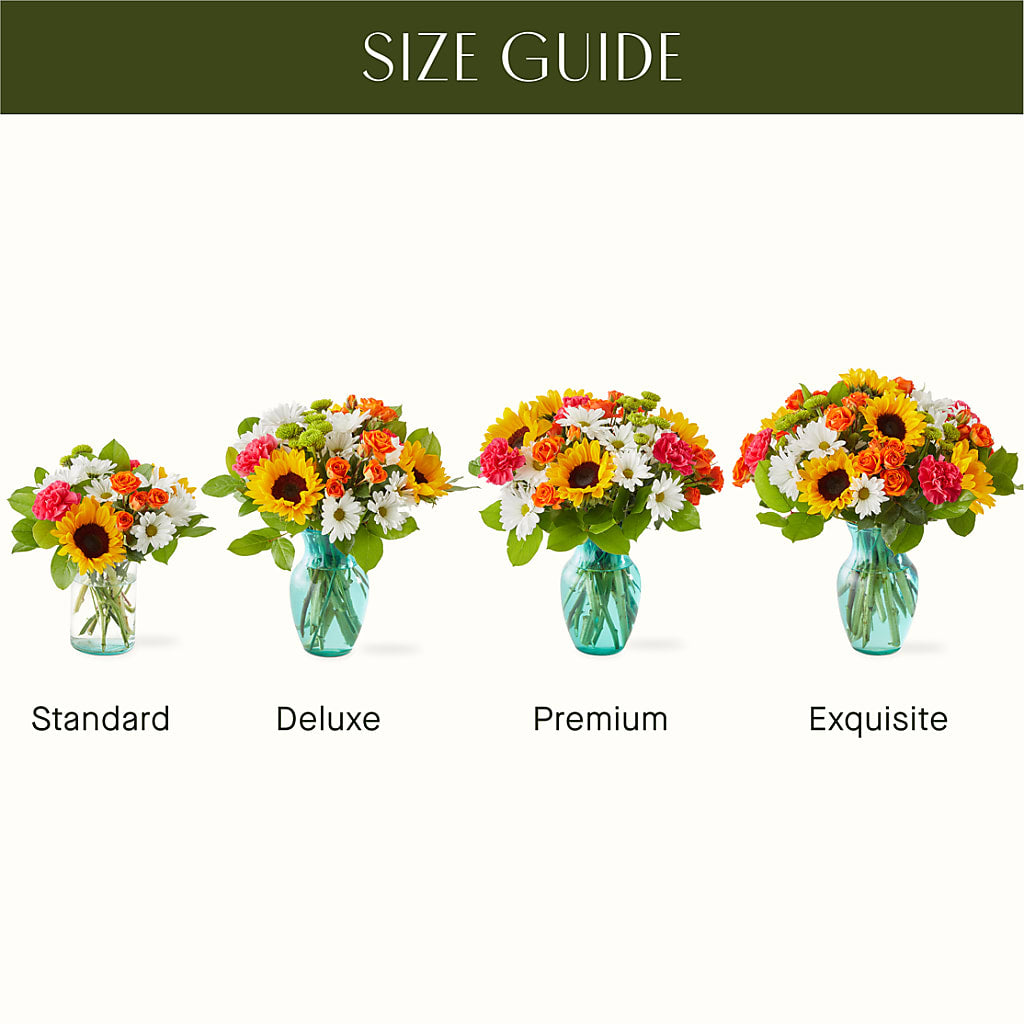 Sun-drenched Blooms Bouquet –  Flover, Wallington NJ