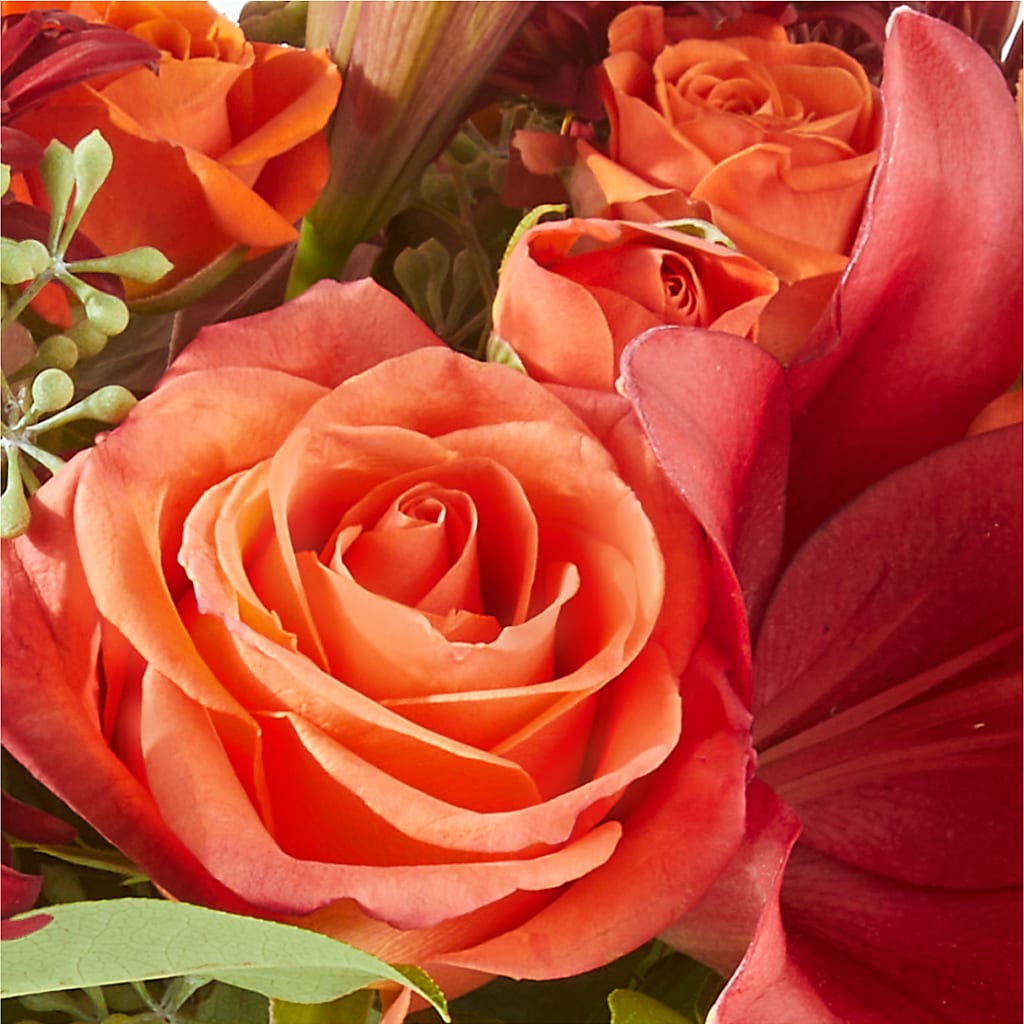 Crimson Leaves Bouquet –  Flover, Wallington NJ