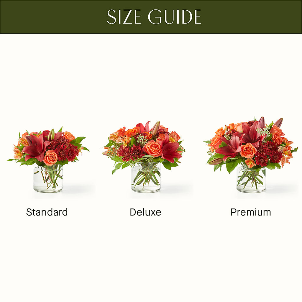 Crimson Leaves Bouquet –  Flover, Wallington NJ