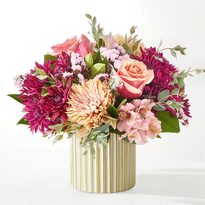 Berry Cobbler Bouquet with Ivory Vase –  Flover, Wallington NJ