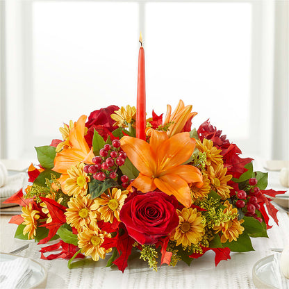 Autumn's Embrace Centerpiece –  Flover, Wallington NJ