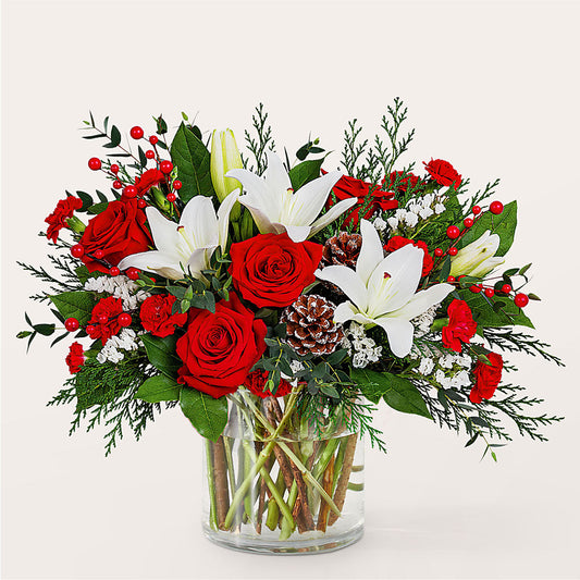 Best in Snow Bouquet –  Flover, Wallington NJ