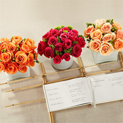 Dawn Rose Centerpiece –  Flover, Wallington NJ