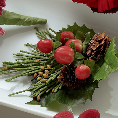 Red Berry Boutonniere –  Flover, Wallington NJ
